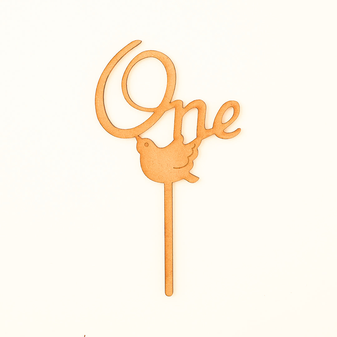 One / ケーキトッパー
