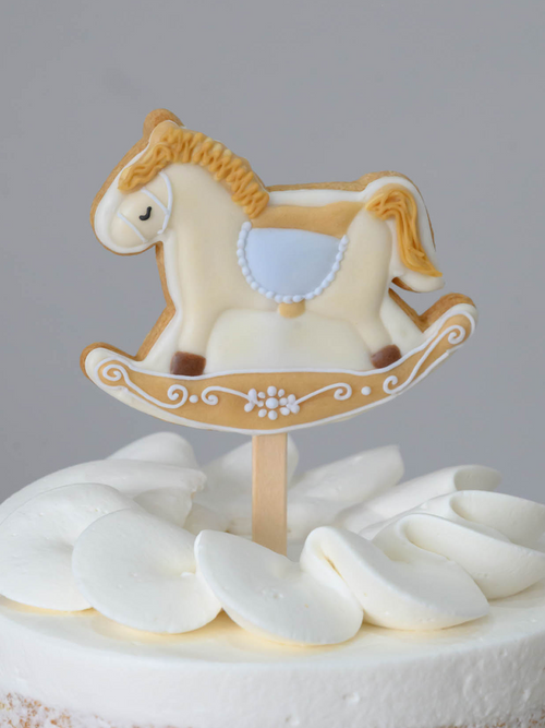 Cheval Cookie / 木馬のアイシングクッキー