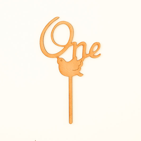 One / ケーキトッパー
